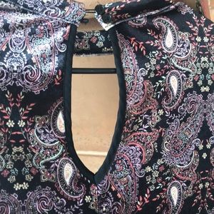Tops - Paisley printed mini dress or top Tops - Paisley printed mini dress or top